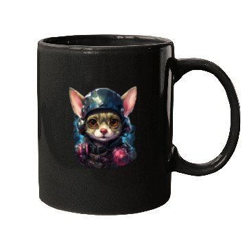 Discover A Chihuahua With A Pilot s Cap Mugs