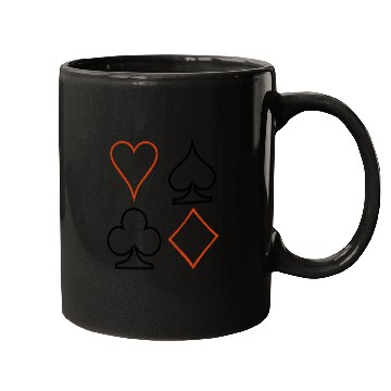 Discover Playing Card Poker Mugs