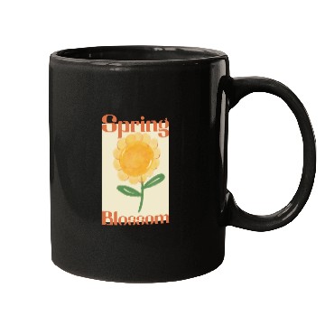Discover Sunflower Spring Blossom Mugs