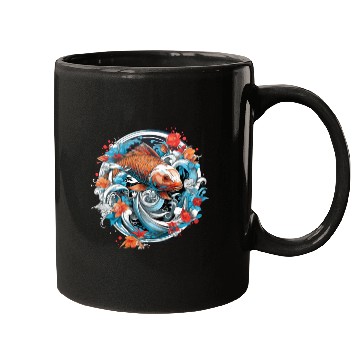 Discover Koi Fish Koi Carp Japanese Koi Garden-Pond Koi Mugs