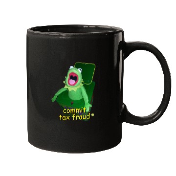 Discover Commit Tax Fraud Cursed Meme Mugs