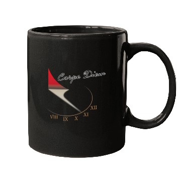 Discover Carpe Diem. Time is Running Out Mugs