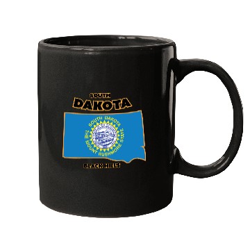 Discover South Dakota - Flag Mugs