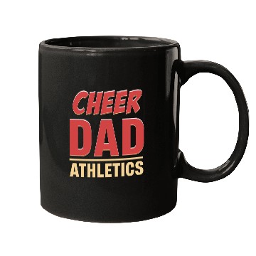 Discover Cheer Dad Athletics Sports Football Gymnastics Mugs