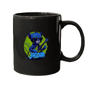 Discover Baby Jaguar Guitar Mugs