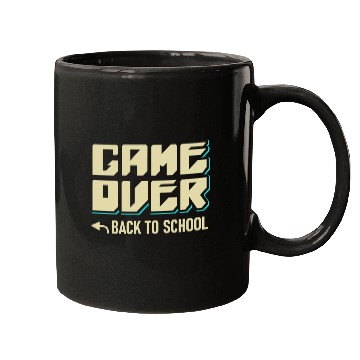 Discover Game Over Back To School Mugs