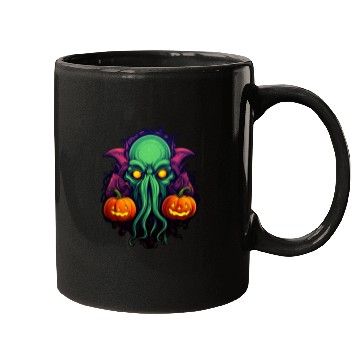 Discover Halloween with Cthulhu Mugs