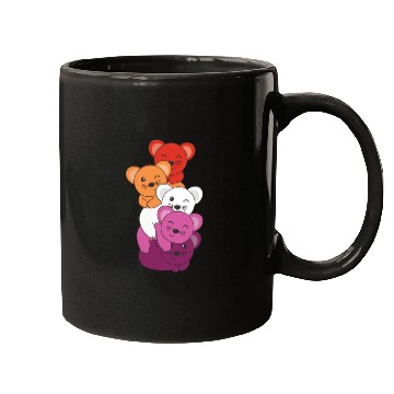 Discover Lesbian Flag Pride Lgbtq Cute Mouse Mugs