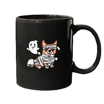 Discover CORGI MUMMY HALLOWEEN Mugs