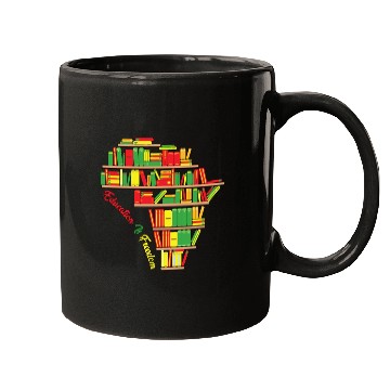 Discover Education Is Freedom Juneteenth Reading Book Lover Mugs