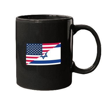 Discover Israel USA flag flags Mugs