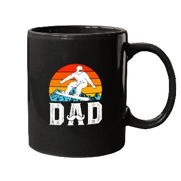 Discover Snowboarding Dad Snowboard Daddy Freestyler Mugs