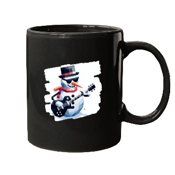 Discover Rockstar snowman Mugs