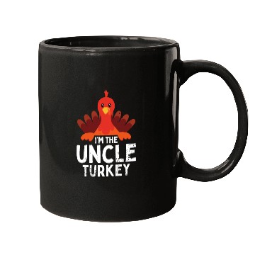 Discover I'm the Uncle Turkey Mugs