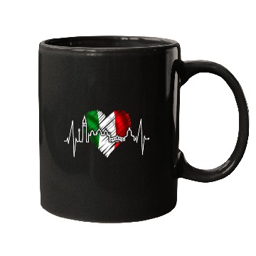 Discover Venice Skyline Italy Heartbeat Italia Love Venezia Mugs
