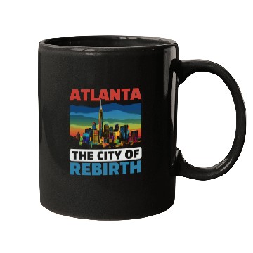 Discover Atlanta City Georgia USA America United States Mugs