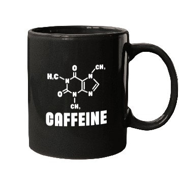 Discover Caffeine Organic Chemistry Mugs