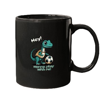 Discover Green baby dino Mugs
