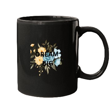 Discover ORANGE FLOWER,brown flower,dream big Mugs