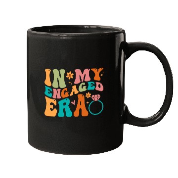 Discover In My Engaged Era Fiance Engagement Future Bride M Mugs