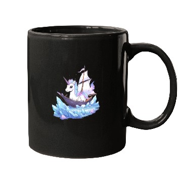 Discover Ice Sailing Unicorn Ice Sailor Ice Boating Mugs