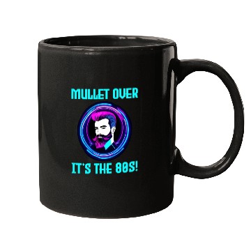 Discover Neon Retro Barber Shop Sign 80s Style Mullet Hair Mugs