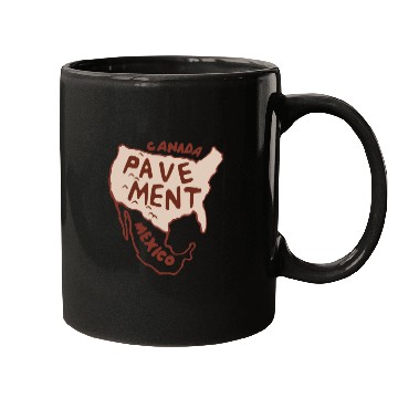 Discover Pavement North America Mugs