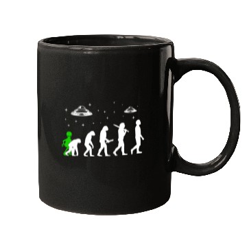 Discover Alien, Aliens, UFO, UAP, Space Unknown Flight Mugs