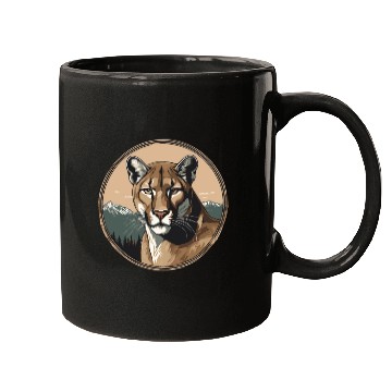 Discover Mountain Lion Cougar Mugs