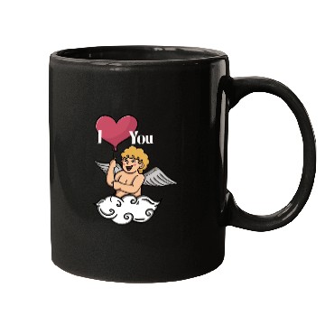 Discover Cupid And Love Balloon Mugs