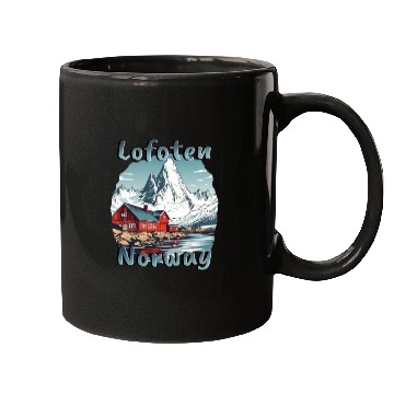 Discover Lofoten Norway Nature Paradise Mugs
