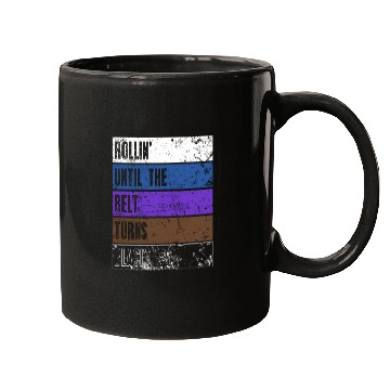Discover Brazilian Jiu Jitsu belt color BJJ gift MMA Mugs