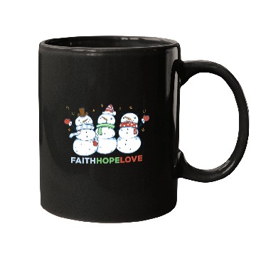 Discover Religious Family Faith Hope Love Christmas Mugs