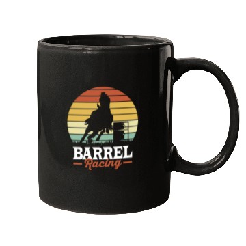 Discover Retro Barrel Racing Mugs