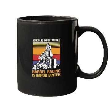 Discover Funny Barrel Racing For Students Horse Riding Mugs