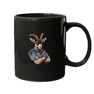 Discover Police Capricorn Mugs