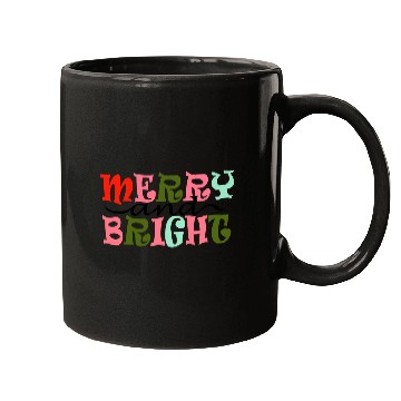 Discover Merry and Bright Christmas Mugs
