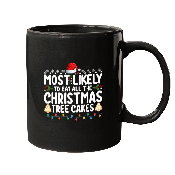 Discover Most Likely To Eat All The Christmas Tree Cakes Mugs