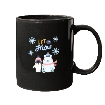 Discover Let It Snow Mugs
