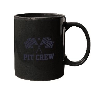 Discover Pit Crew Racing Enthusiast Racer Birthday Pit Crew Mugs