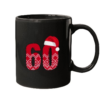 Discover Happy 60th Christmas Birthday - Number Sixty Mugs