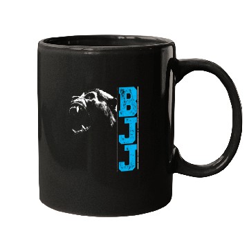 Discover Brazilian Jiu Jitsu BJJ Gorilla Head Gift Mugs