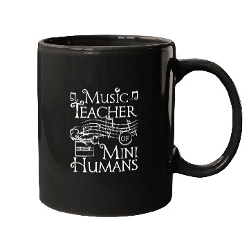 Discover Music teacher of mini humans Mugs