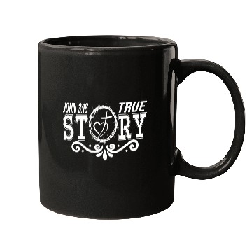 Discover True Story John 3:16 Love Jesus Christian Mugs