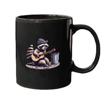 Discover The musical raccoon Mugs