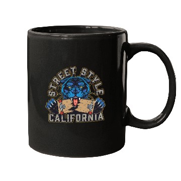Discover Skateboarding Street Style California Mugs
