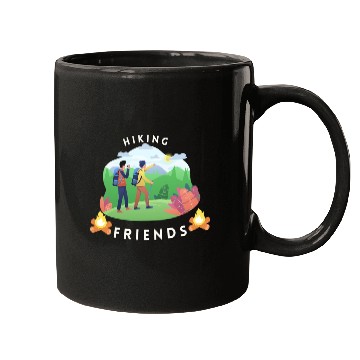 Discover Hiking Friends Mugs