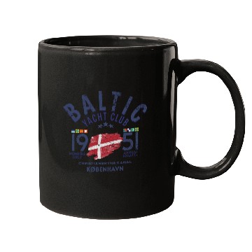 Discover Baltic Yacht club Copenhagen blc Mugs
