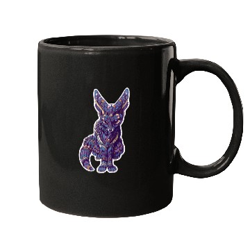 Discover dark fox Mugs