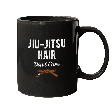 Discover Jiu Jitsu Hair Don't Care Judo Karate Boxing Mugs
